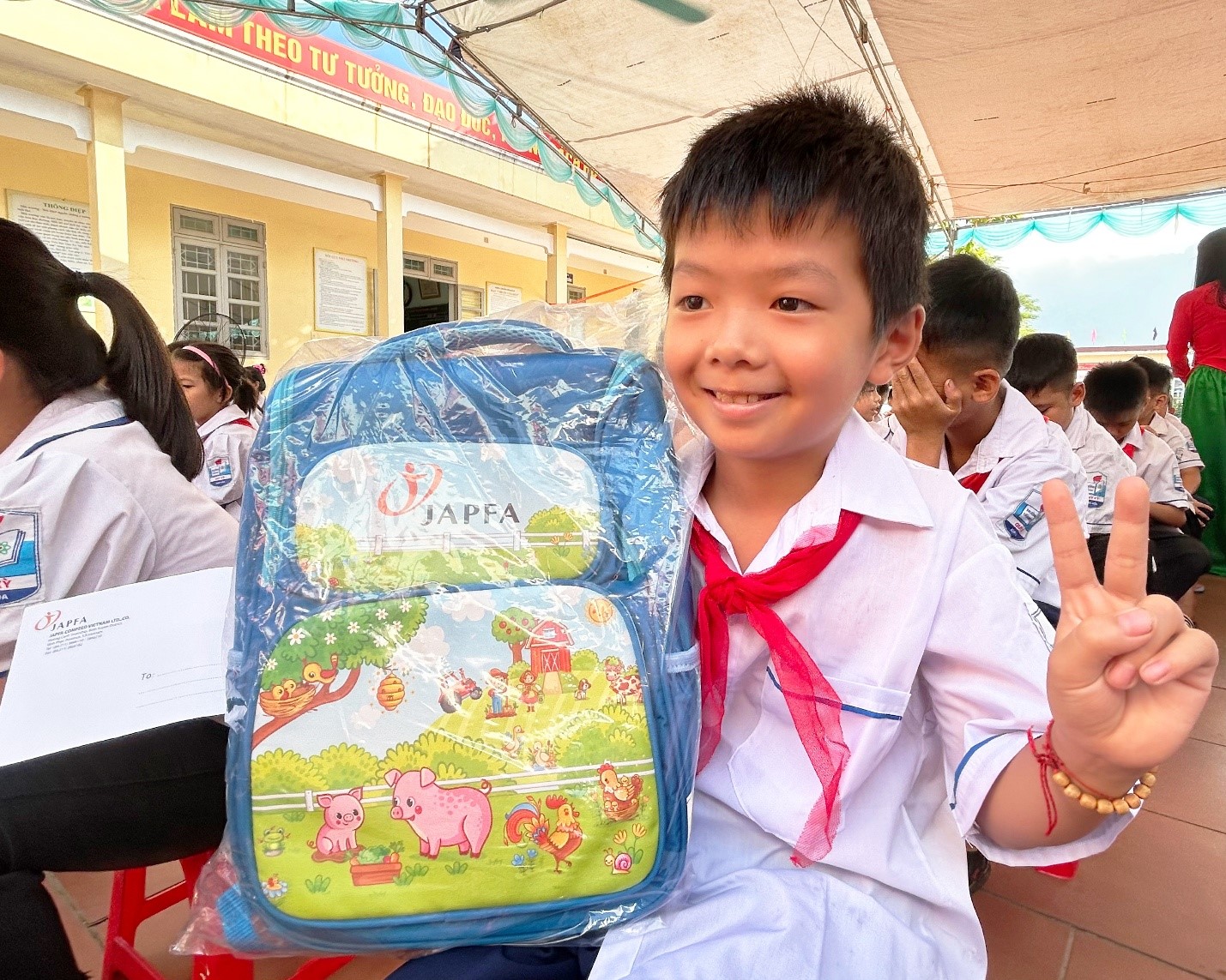 Japfa đồng hành cùng 500 học sinh đến trường- Ảnh 3.