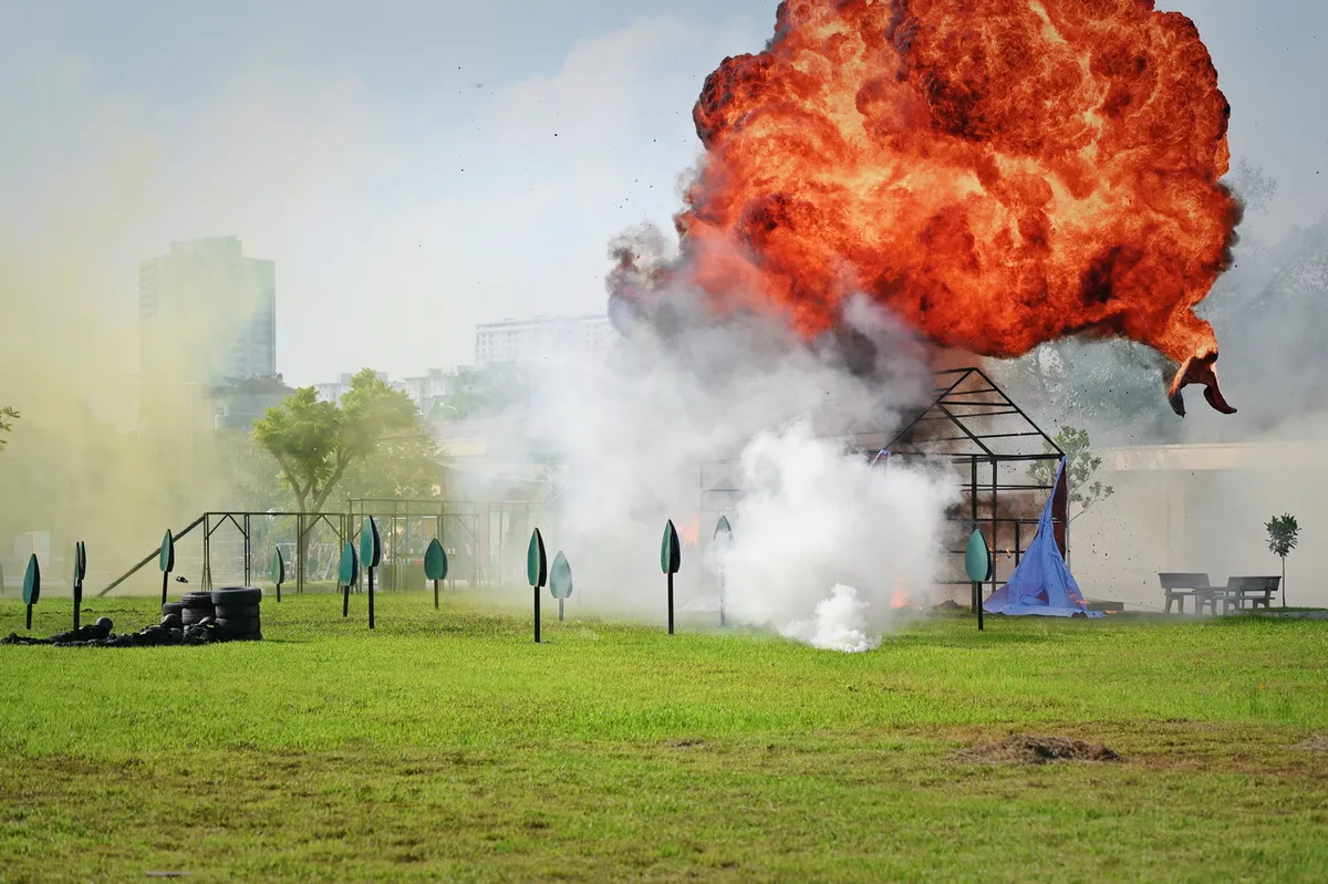 Chiến sĩ quả cảm - Tập 11: Tái hiện cuộc giải cứu con tin từ hang ổ tội phạm buôn người - Ảnh 3.