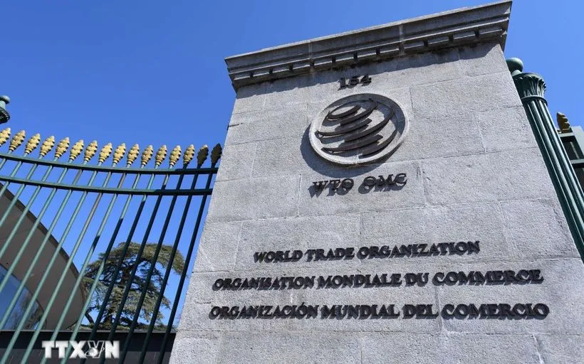 Trụ sở Tổ chức Thương mại Thế giới tại Geneva, Thụy Sĩ. (Ảnh: THX/TTXVN)