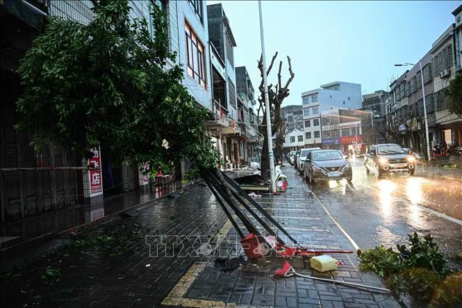 Trung Quốc tăng cường cứu trợ sau bão Matmo - Ảnh 1.