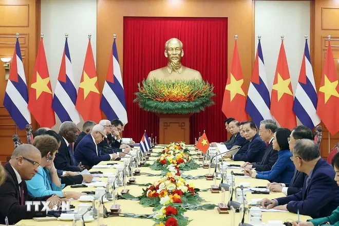 Chủ tịch Quốc hội Cuba kết thúc tốt đẹp chuyến thăm chính thức Việt Nam- Ảnh 1.